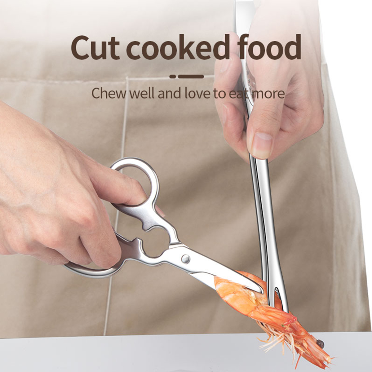 Food scissors with All Steel,  - Baby Food Scissors recension och pris