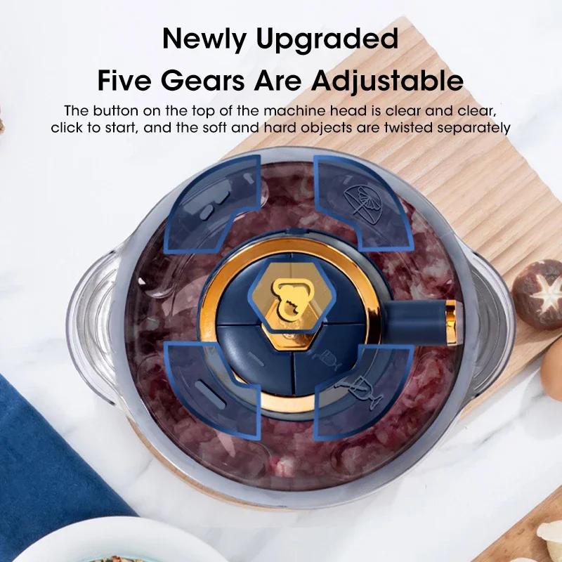 5L Electric Meat Grinders 304  - Baby Food Vegetables recension och pris