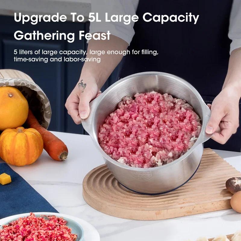 5L Electric Meat Grinders 304  - Baby Food Vegetables recension och pris